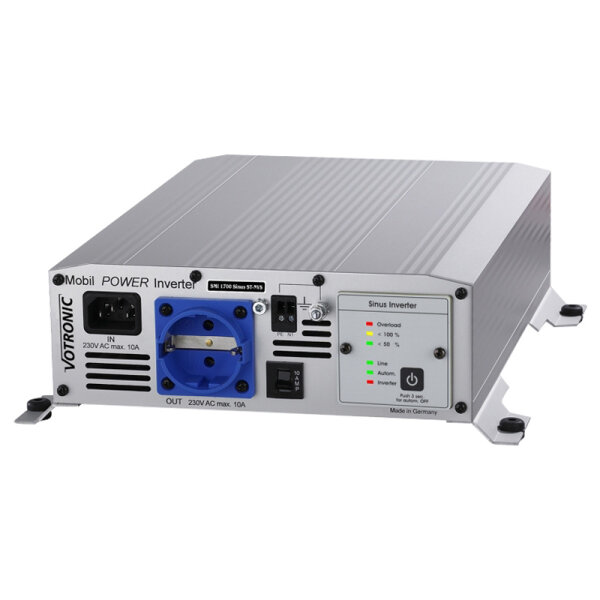 VOTRONIC 3184 MobilPOWER Inverter SMI 1700 ST-NVS mit Schukosteckdose / Netzvorrangschaltung