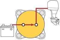 Blue Sea BS 9003e Battery Switch 2 Positions