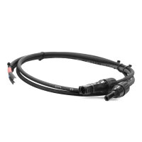 1m 6mm² Profi-Verbindungskabel Solarmodul zu...