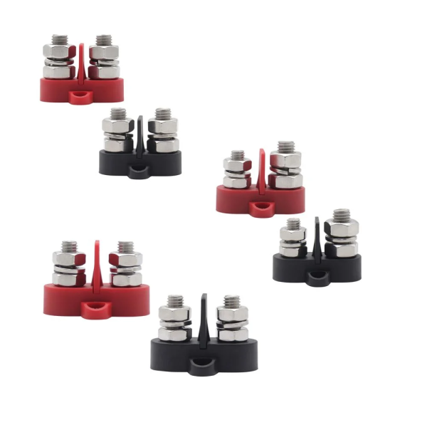 Dual Terminal Stud / Διπλός βιδωτός ακροδέκτης με αφαιρούμενη μονωτική πλάκα