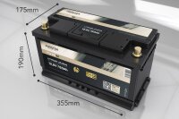 FORSTER 150Ah 12,8V Lithium LiFePO4 Premium Battery | 200A-BMS-2.1 | Ducato Ford PSA | 1920Wh | IP67