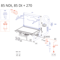 Wallas 85DT Diesel-Einbaukocher
