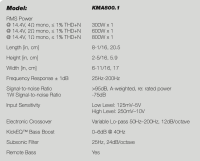 KICKER Marine Audio 800 W Ενισχυτής Subwoofer
