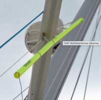 Revolve Ersatz Aufrollbare VHF Notfallantenne 2,5m ohne...