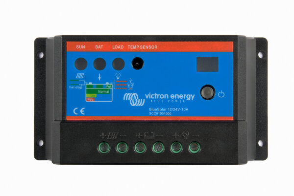 Victron BlueSolar PWM-Light 12/24V-10A Ρυθμιστής Φόρτισης Ηλιακού