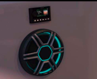 Fusion Apollo Subwoofer-Sportgrills weiß oder grau, 10" -12"