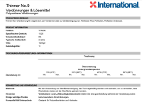 International Verdünnung Nr.9, 1l