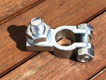 Blue Sea Battery Pole Clamp - Minus with M10 Screw
