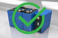 FORSTER 51,2V Lithium 100Ah LiFePO4 Premium Batterie | 200A-BMS-2.0 | 500A Bluetooth Mess-Shunt | 5120Wh | IP67