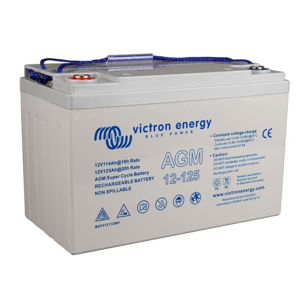 Victron AGM 12V 125Ah Super Cycle Μπαταρία