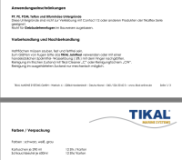 Tikalflex Contact12 Κόλλα Γενικής Χρήσης, μαύρη, φύσιγγα 290ml