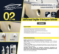 Nauticclean 02, extra Reiniger für Rumpf, Spray 750ml