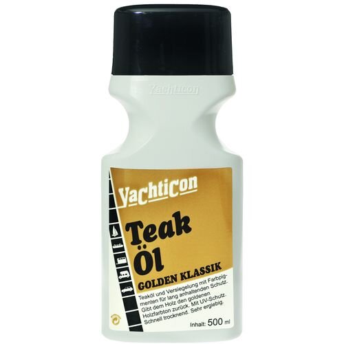 Yachticon Λάδι Teak golden klassik, 500ml