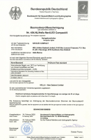 Hella NAVILED Compact BSH Πρύμνης, μαύρο, διπολικό 2,5m