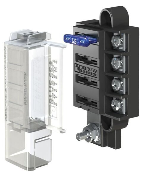 Blue Sea - 4 Kreise - Mini Sicherungskasten
