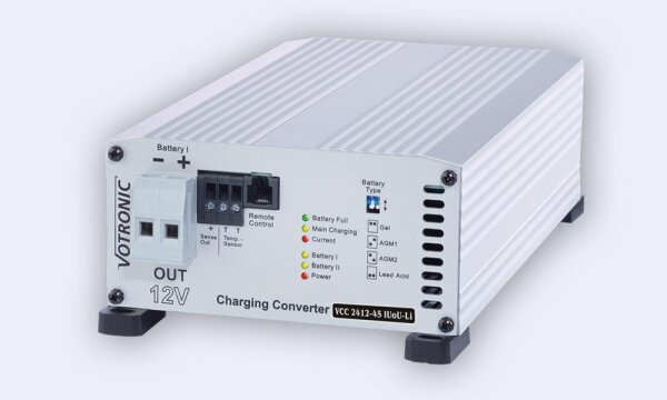 VOTRONIC 3315 VCC 2412-45 IUoU-Li 24V/12V galvanisch isoliert B2B / Ladewandler / Ladebooster